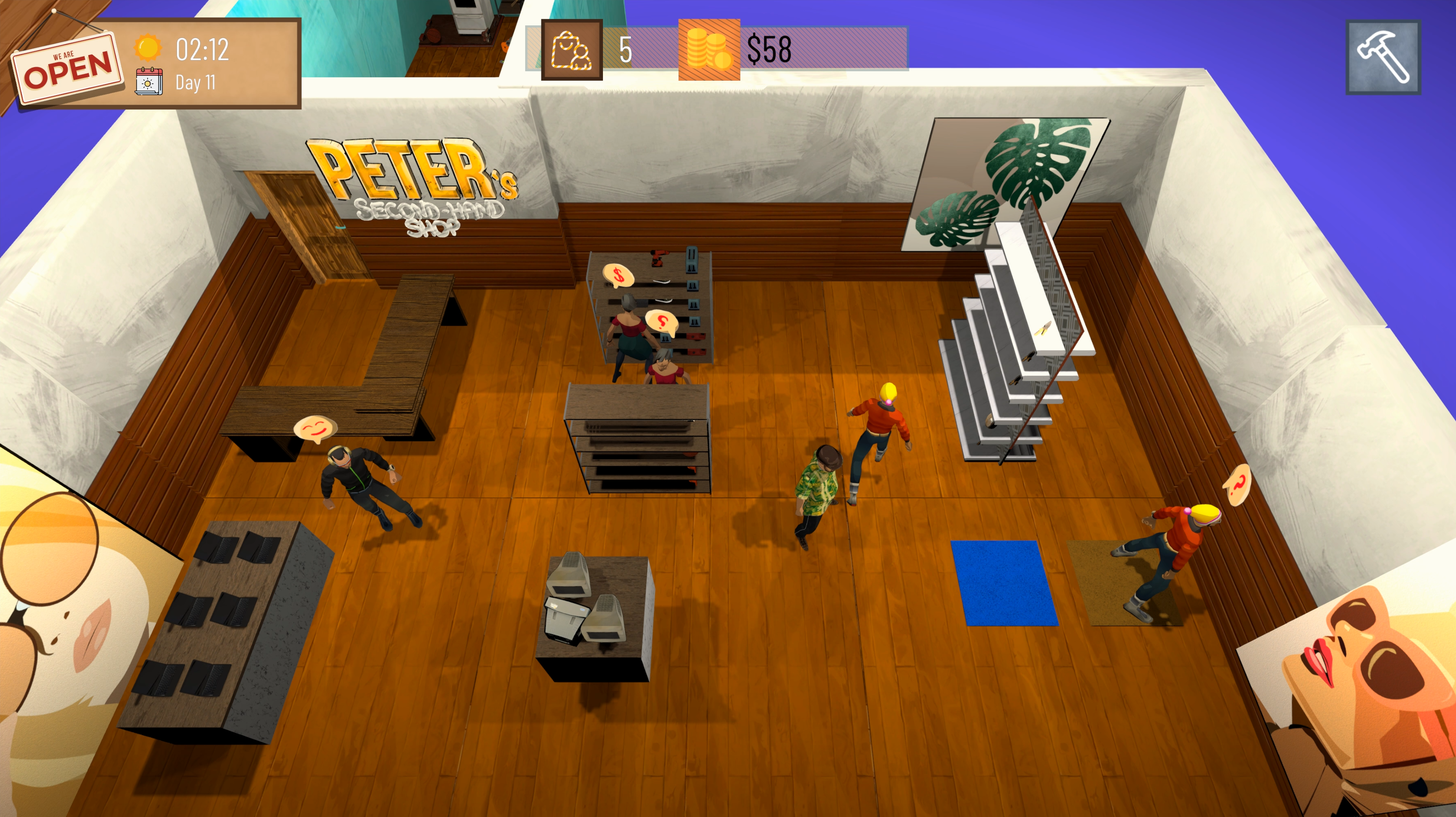 Peter the Stash Hunter: Shop Interior